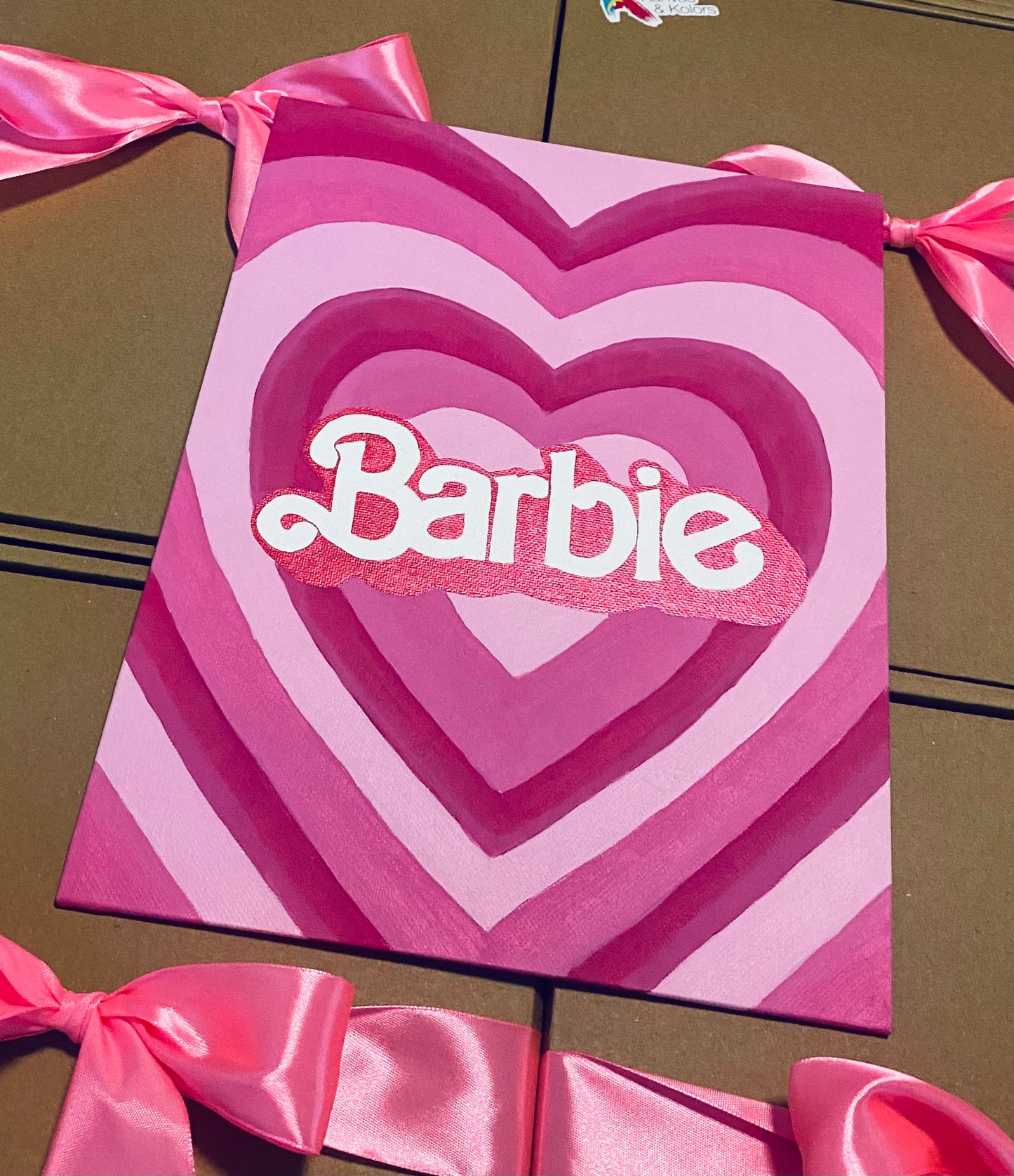 PaintBox Barbie Hearts