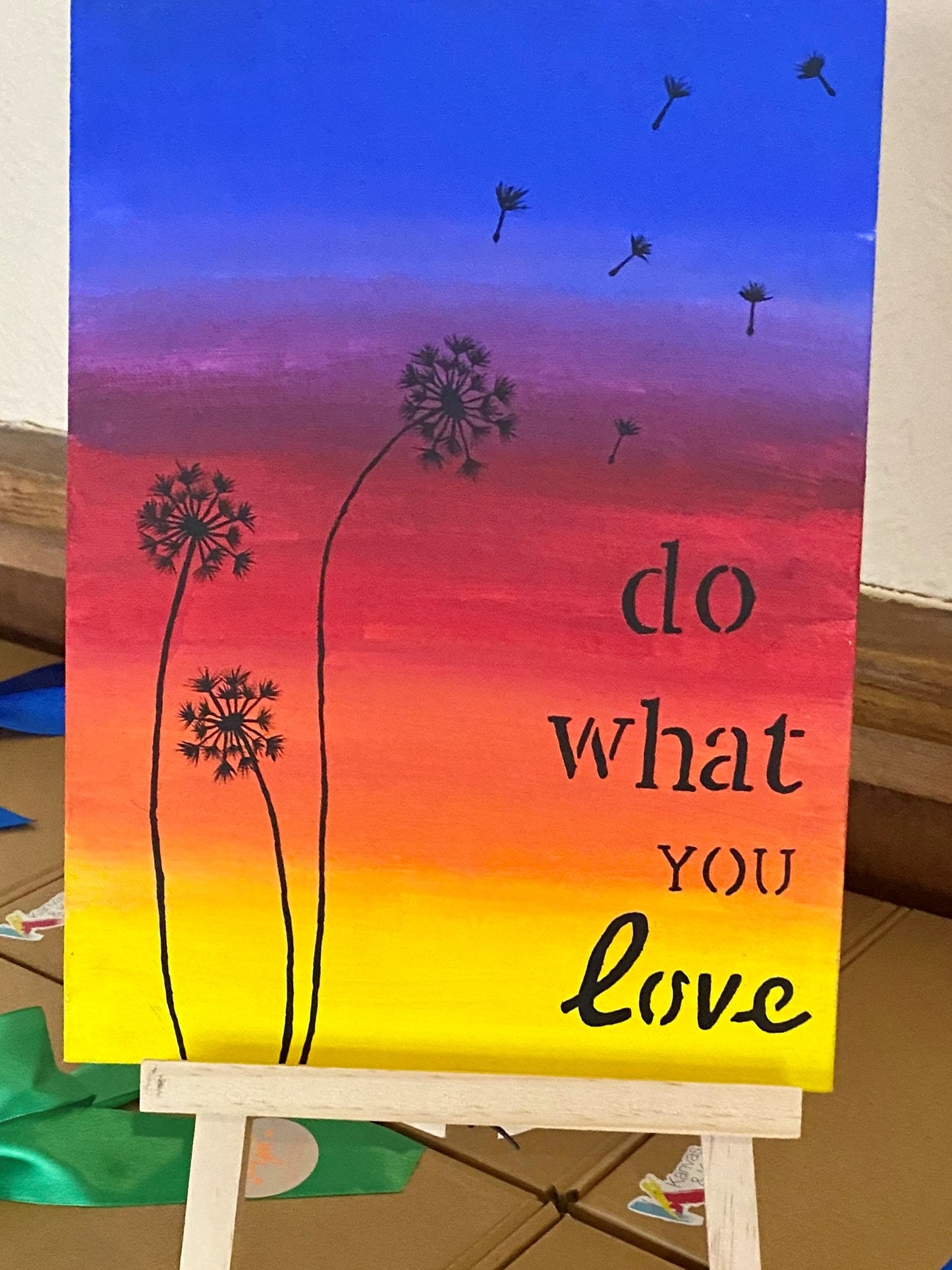 PaintBox Dandelion Sunset